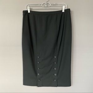 Like New Robert Rodriguez Rear Button Skirt